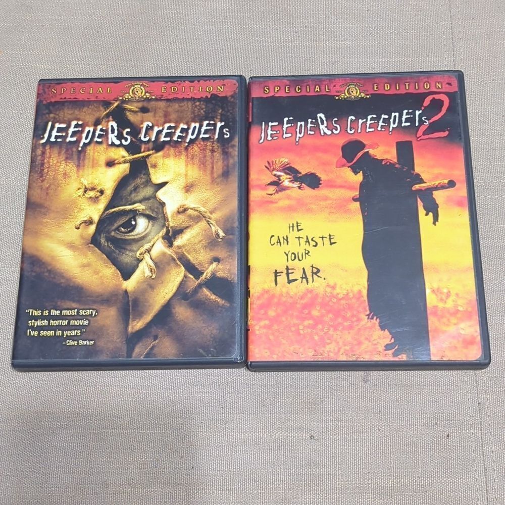 Jeepers Creepers Double Feature 1 & 2 ‎ lot of 2 DVDs